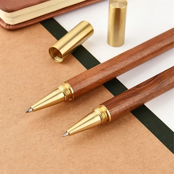 Brass Wooden Pen - Brass Wooden Pen - Image 3 of 3