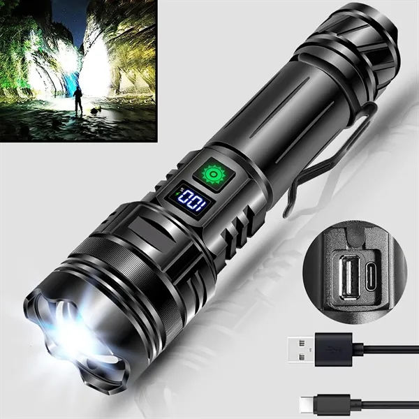 Type-C Charging Ultra Bright Flashlight - Type-C Charging Ultra Bright Flashlight - Image 1 of 6