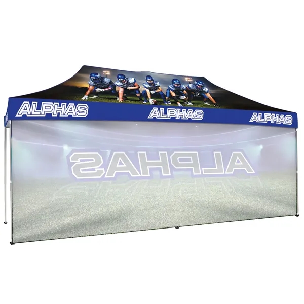 10' x 20' Canopy Tent with One Full Wall - 10' x 20' Canopy Tent with One Full Wall - Image 3 of 17