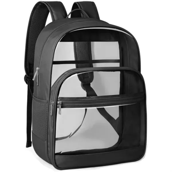 Clear Backpack Durable Transparent Bag - Clear Backpack Durable Transparent Bag - Image 3 of 4