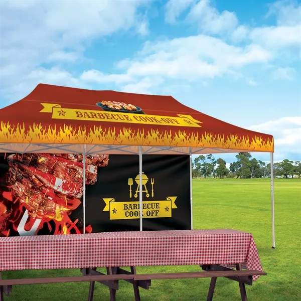 10' x 20' Canopy Tent with One Full Wall - 10' x 20' Canopy Tent with One Full Wall - Image 15 of 17