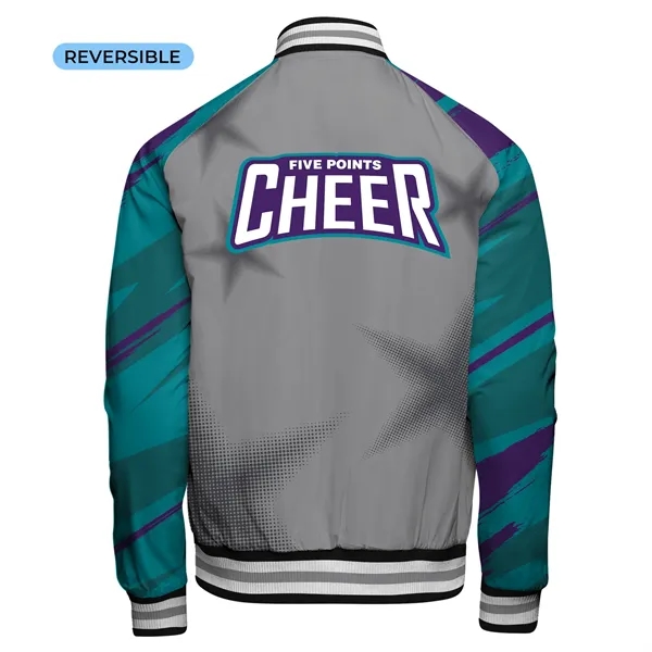 Build Your Own Reversible Varsity: Cotton/Nylon Snap Closure - Build Your Own Reversible Varsity: Cotton/Nylon Snap Closure - Image 4 of 4