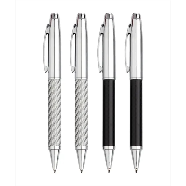 Union Printed- Premium Metal Twist Ballpoint Pen - Laser Eng - Union Printed- Premium Metal Twist Ballpoint Pen - Laser Eng - Image 1 of 1