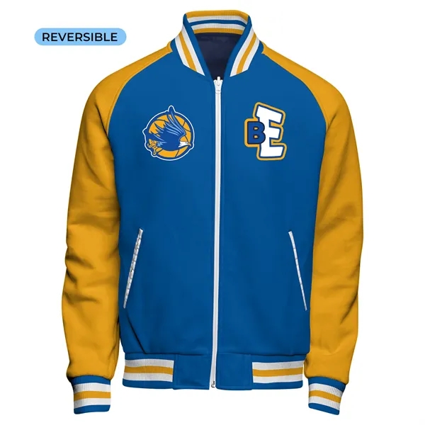 Build Your Own Reversible Varsity: Cotton/Nylon Zip Closure - Build Your Own Reversible Varsity: Cotton/Nylon Zip Closure - Image 2 of 2