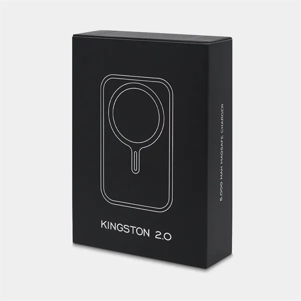 Kingston 2 - Premium Leatherette 5000 mAh Magsafe Powerbank - Kingston 2 - Premium Leatherette 5000 mAh Magsafe Powerbank - Image 3 of 4