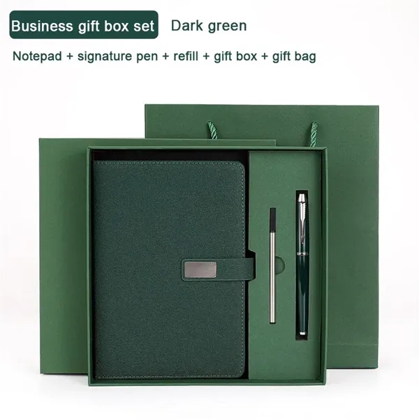 Custom A5 Notebook Gift Set with Pen and Bag - Custom A5 Notebook Gift Set with Pen and Bag - Image 5 of 7