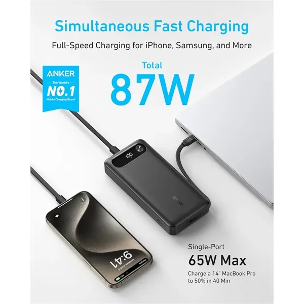 Anker 20K 87W Power Bank - Anker 20K 87W Power Bank - Image 2 of 6