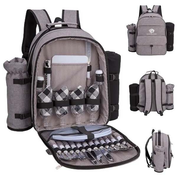 Outdoor Picnic Essentials Backpack - Outdoor Picnic Essentials Backpack - Image 0 of 1