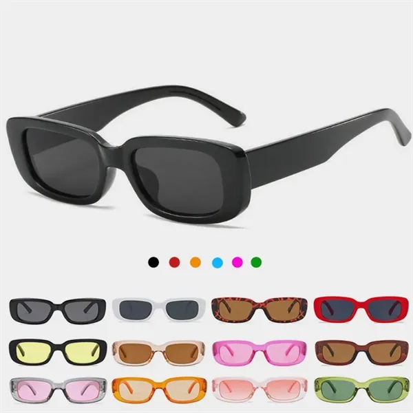 Rectangle Sunglasses UV400 Protection - Rectangle Sunglasses UV400 Protection - Image 0 of 4