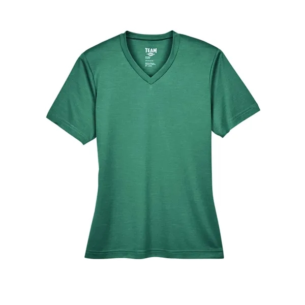 Team 365 Women's Sonic Heather Performance T-Shirt - Team 365 Women's Sonic Heather Performance T-Shirt - Image 4 of 5