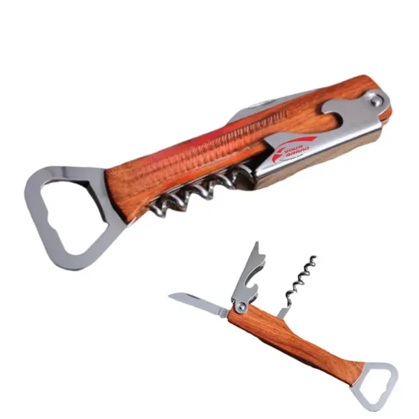 Custom Engraved Wine Beer Bottle Opener Corkscrew Multi tool - Custom Engraved Wine Beer Bottle Opener Corkscrew Multi tool - Image 0 of 3