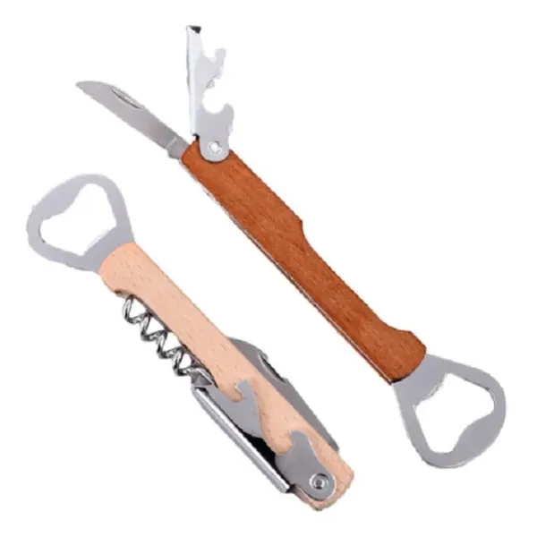 Custom Engraved Wine Beer Bottle Opener Corkscrew Multi tool - Custom Engraved Wine Beer Bottle Opener Corkscrew Multi tool - Image 1 of 3