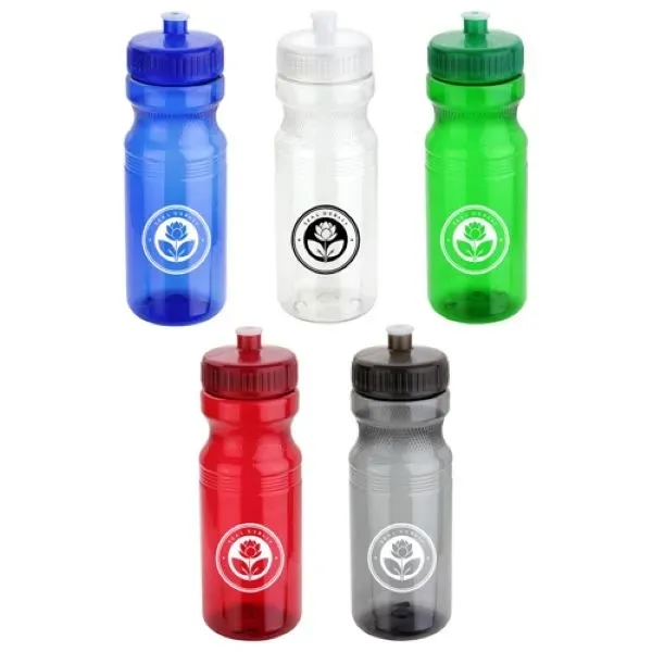 24 oz. Eco-Polyclear™ Bike/ Fitness Bottle - MADE IN USA - 24 oz. Eco-Polyclear™ Bike/ Fitness Bottle - MADE IN USA - Image 0 of 5