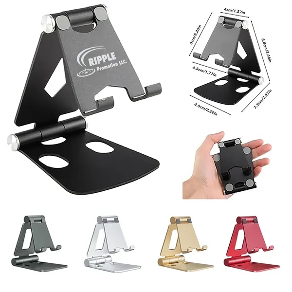 Folding Cell Phone Stand Foldable Desktop Portable Holder - Folding Cell Phone Stand Foldable Desktop Portable Holder - Image 0 of 8