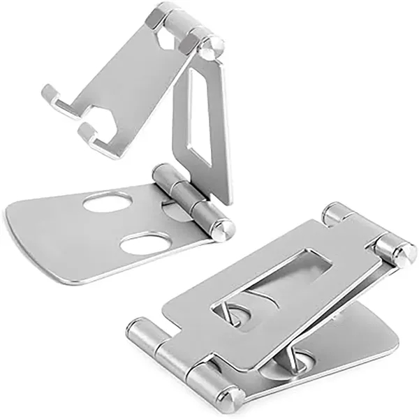 Folding Cell Phone Stand Foldable Desktop Portable Holder - Folding Cell Phone Stand Foldable Desktop Portable Holder - Image 7 of 8