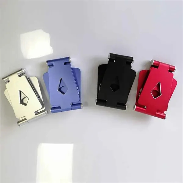 Folding Cell Phone Stand Foldable Desktop Portable Holder - Folding Cell Phone Stand Foldable Desktop Portable Holder - Image 8 of 8
