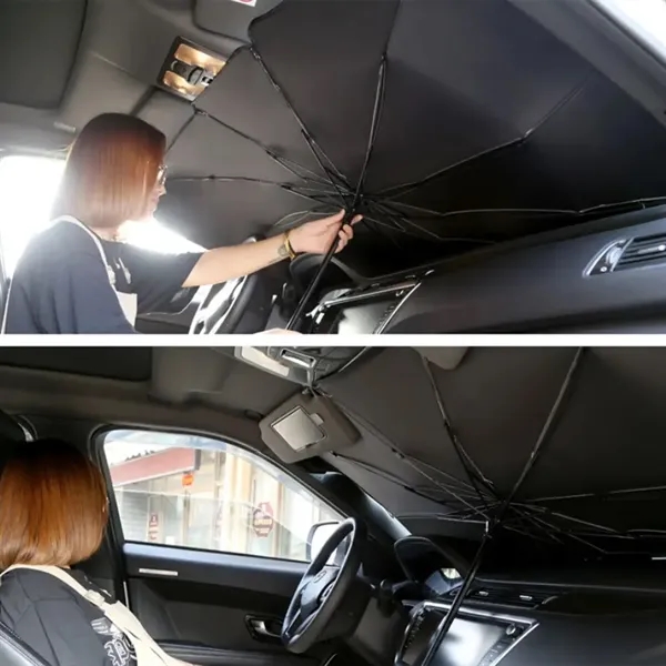 Car Shade Umbrella, 31" x 55" - Car Shade Umbrella, 31" x 55" - Image 1 of 3