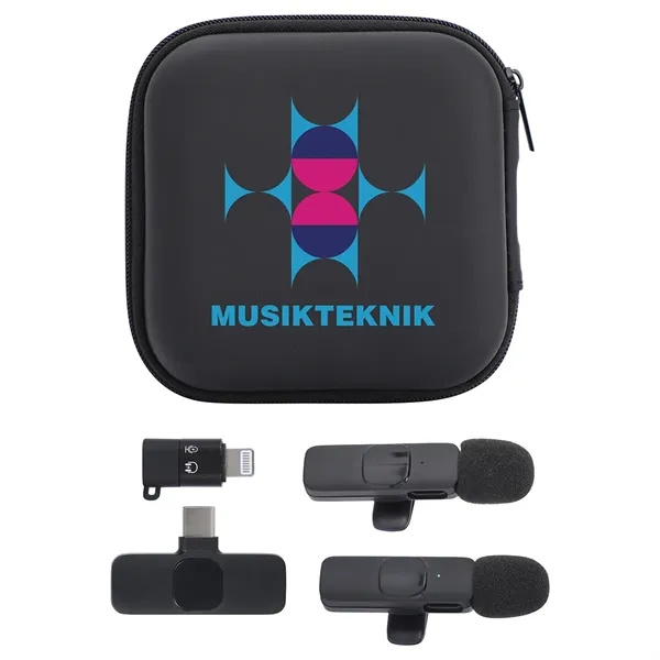 Center Stage Portable Wireless Lavalier Microphone - Set of - Center Stage Portable Wireless Lavalier Microphone - Set of - Image 0 of 0
