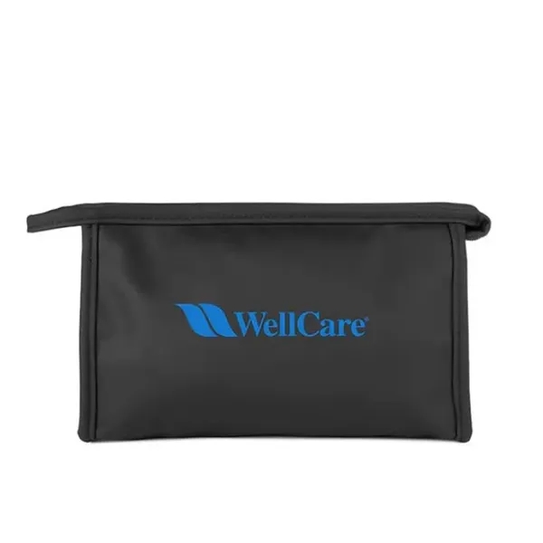 Chic Large Soft PU Cosmetic Pouch - Chic Large Soft PU Cosmetic Pouch - Image 0 of 1