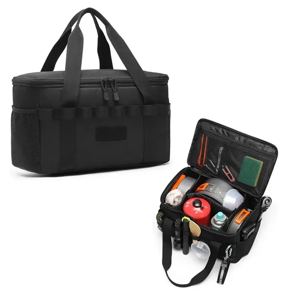 Tactical Camping Cookware Trunk Organizer Storage Tote Bag - Tactical Camping Cookware Trunk Organizer Storage Tote Bag - Image 1 of 5