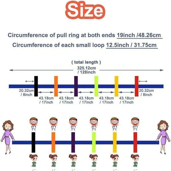 Children Walking Rope with Handles For Outdoor Preschool - Children Walking Rope with Handles For Outdoor Preschool - Image 2 of 5