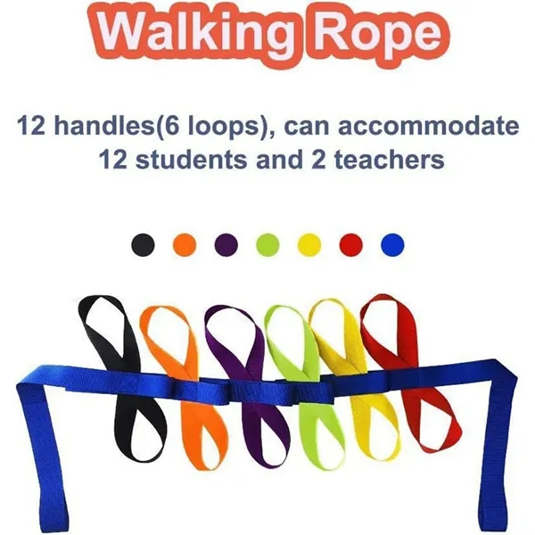 Children Walking Rope with Handles For Outdoor Preschool - Children Walking Rope with Handles For Outdoor Preschool - Image 3 of 5