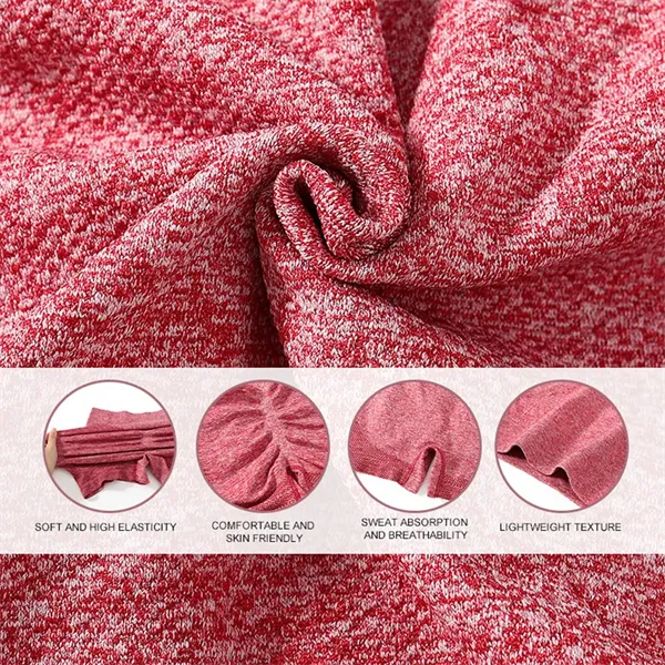 Seamless Women Sports High Waist Gym Yoga Cycling Shorts - Seamless Women Sports High Waist Gym Yoga Cycling Shorts - Image 4 of 7