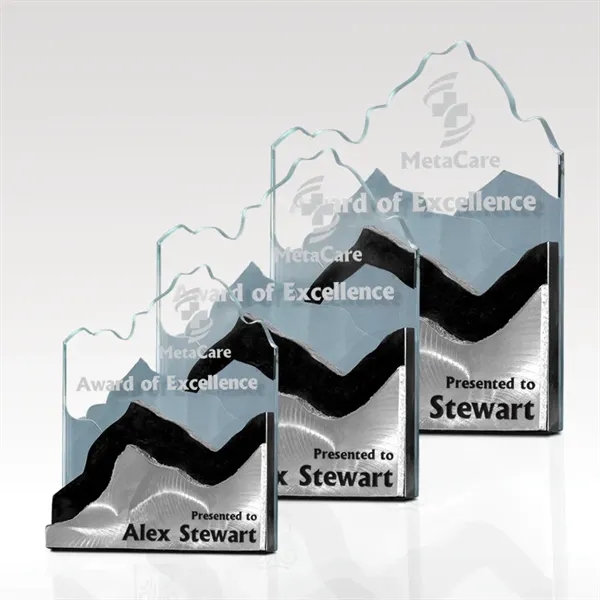 Silver Mountain Glass Award - Silver Mountain Glass Award - Image 2 of 2