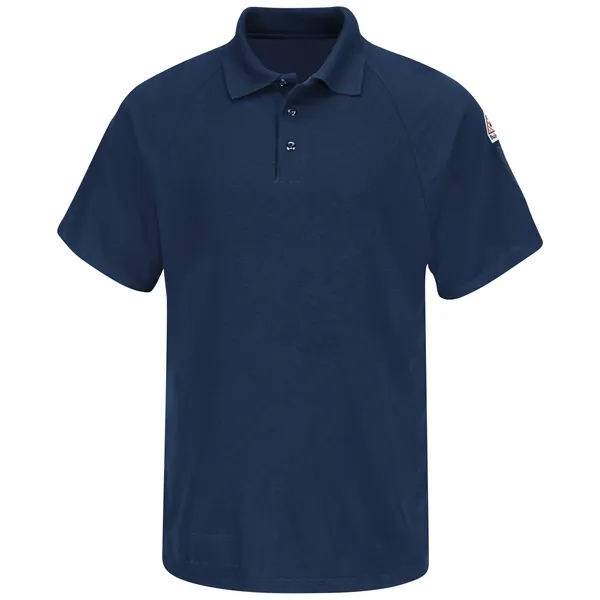 Bulwark® Men's Classic Lightweight FR Short Sleeve Polo - Bulwark® Men's Classic Lightweight FR Short Sleeve Polo - Image 1 of 3