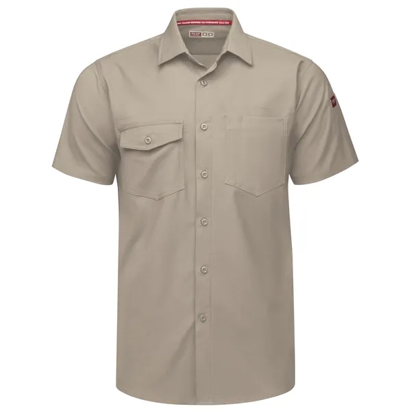 Red Kap® Men's Cooling Short Sleeve Work Shirt - Red Kap® Men's Cooling Short Sleeve Work Shirt - Image 3 of 9