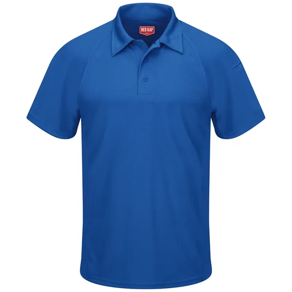 Red Kap® Mens Shortsleeve Performance Knit® Flex Series Polo - Red Kap® Mens Shortsleeve Performance Knit® Flex Series Polo - Image 0 of 7