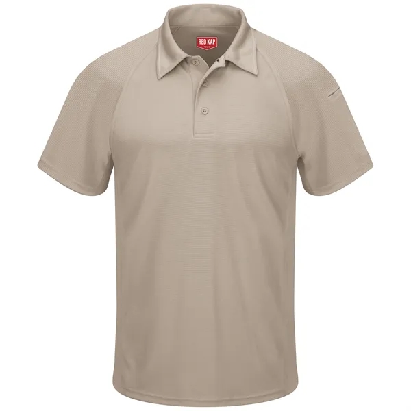 Red Kap® Mens Shortsleeve Performance Knit® Flex Series Polo - Red Kap® Mens Shortsleeve Performance Knit® Flex Series Polo - Image 1 of 7