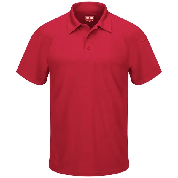 Red Kap® Mens Shortsleeve Performance Knit® Flex Series Polo - Red Kap® Mens Shortsleeve Performance Knit® Flex Series Polo - Image 2 of 7
