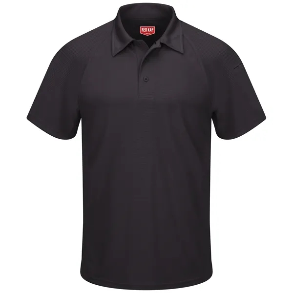 Red Kap® Mens Shortsleeve Performance Knit® Flex Series Polo - Red Kap® Mens Shortsleeve Performance Knit® Flex Series Polo - Image 3 of 7