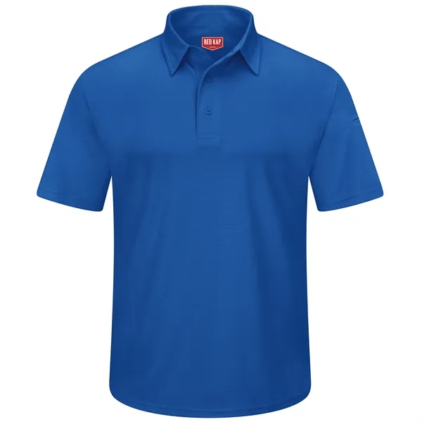 Red Kap® Mens Shortsleeve Performance Knit® Flex Series Polo - Red Kap® Mens Shortsleeve Performance Knit® Flex Series Polo - Image 0 of 7