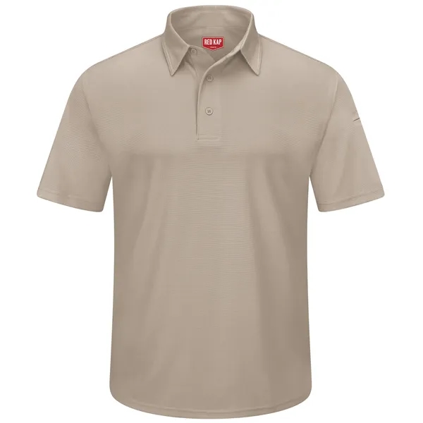 Red Kap® Mens Shortsleeve Performance Knit® Flex Series Polo - Red Kap® Mens Shortsleeve Performance Knit® Flex Series Polo - Image 2 of 7