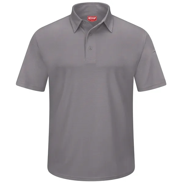 Red Kap® Mens Shortsleeve Performance Knit® Flex Series Polo - Red Kap® Mens Shortsleeve Performance Knit® Flex Series Polo - Image 3 of 7
