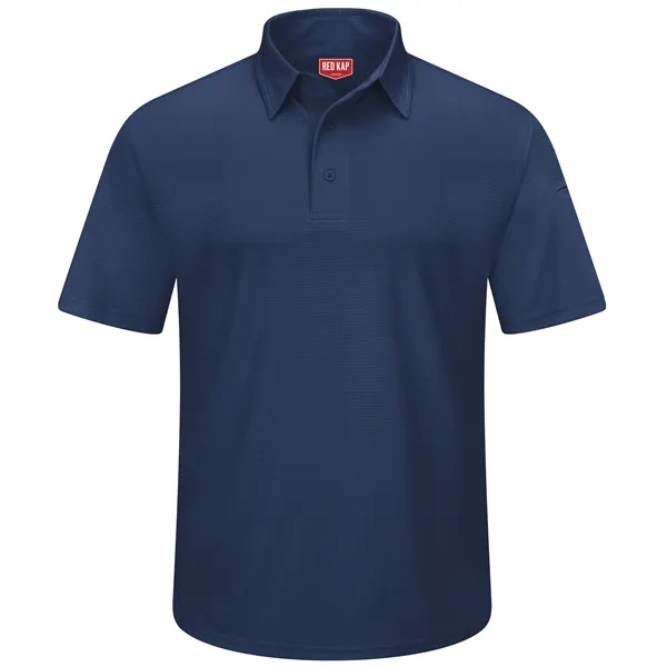 Red Kap® Mens Shortsleeve Performance Knit® Flex Series Polo - Red Kap® Mens Shortsleeve Performance Knit® Flex Series Polo - Image 4 of 7