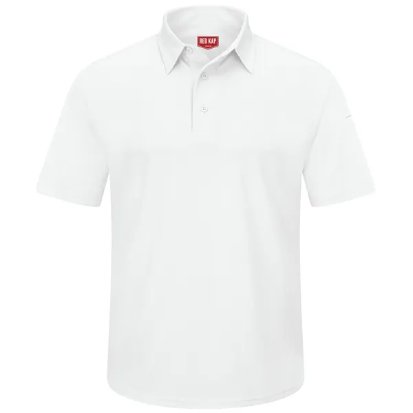 Red Kap® Mens Shortsleeve Performance Knit® Flex Series Polo - Red Kap® Mens Shortsleeve Performance Knit® Flex Series Polo - Image 5 of 7