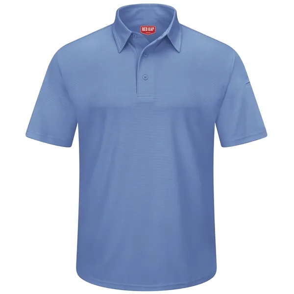 Red Kap® Mens Shortsleeve Performance Knit® Flex Series Polo - Red Kap® Mens Shortsleeve Performance Knit® Flex Series Polo - Image 6 of 7