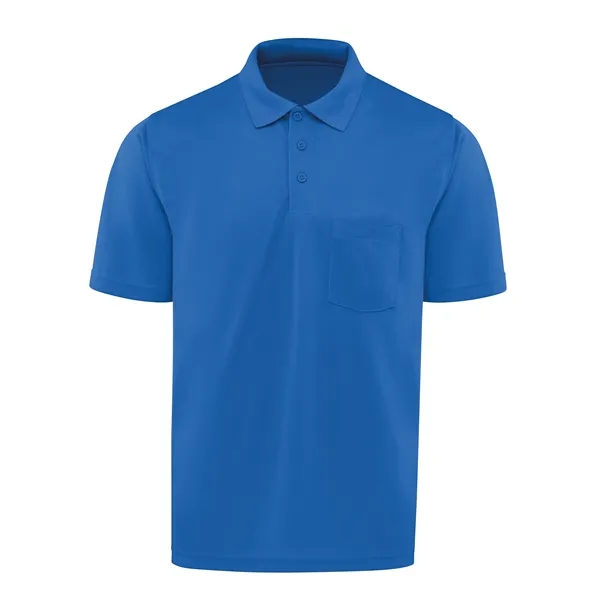 Red Kap® Men's Short Sleeve Performance Knit® Pocket Polo - Red Kap® Men's Short Sleeve Performance Knit® Pocket Polo - Image 2 of 9