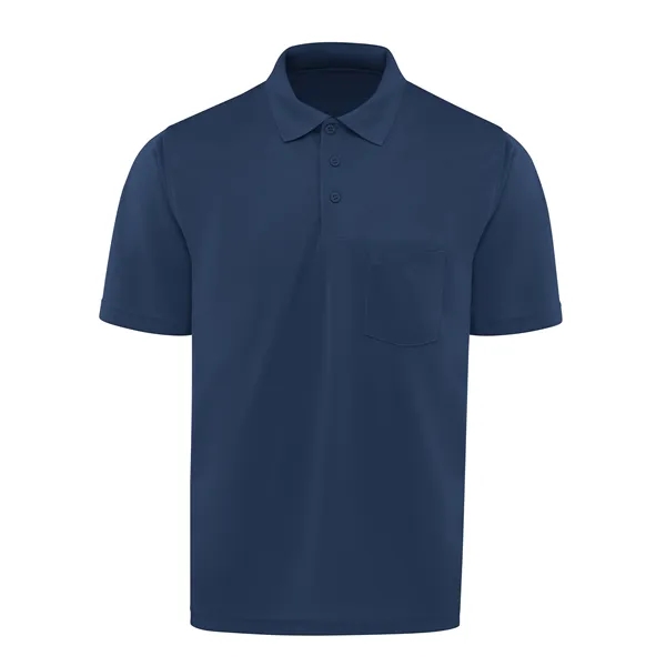 Red Kap® Men's Short Sleeve Performance Knit® Pocket Polo - Red Kap® Men's Short Sleeve Performance Knit® Pocket Polo - Image 3 of 9