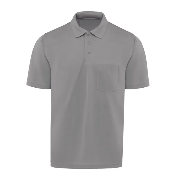 Red Kap® Men's Short Sleeve Performance Knit® Pocket Polo - Red Kap® Men's Short Sleeve Performance Knit® Pocket Polo - Image 9 of 9