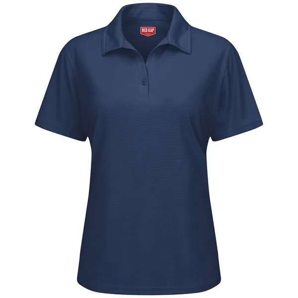 Red Kap® Women's Shortsleeve Performance Knit® Flex Pro Polo - Red Kap® Women's Shortsleeve Performance Knit® Flex Pro Polo - Image 6 of 7