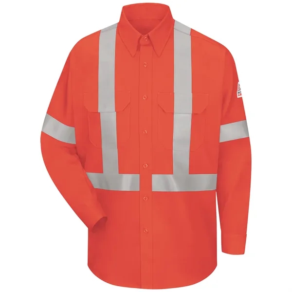 Bulwark® Men's Lightweight FR Enhanced Vis Uniform Shirt