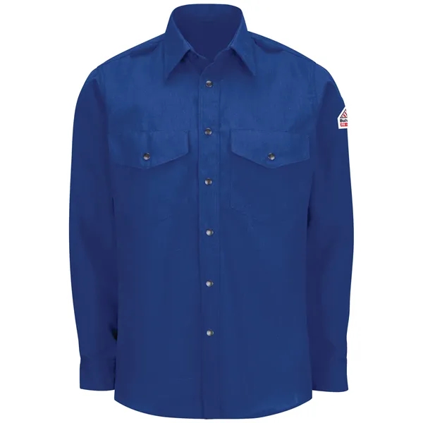 Custom Bulwark® Men's Lightweight Nomex FR Snap-Front Shirt