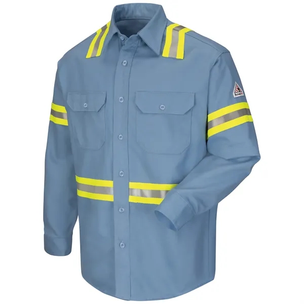 Bulwark® Men's Midweight FR Enhanced Vis Uniform Shirt