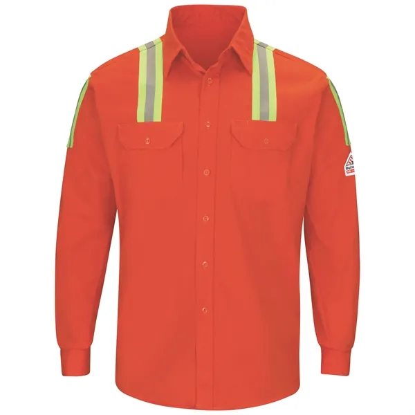 Bulwark® Men's Midweight FR Enhanced Vis Uniform Shirt
