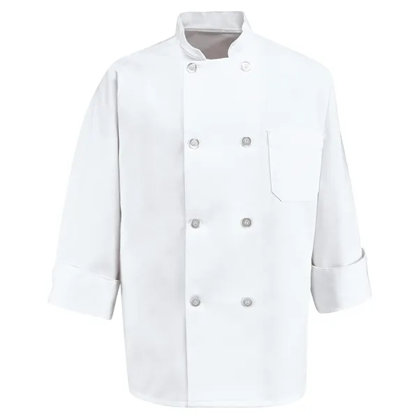 Red Kap® Eight Pearl Button Chef Coat
