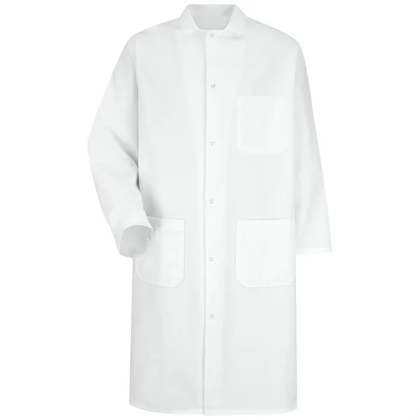 Red Kap® Gripper-Front Butcher Frock with Interior Pocket